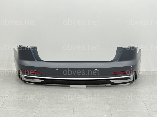 Бампер задний в сборе S-Line CHROME 2022+ для Audi A6 C8 2018+ Бампер задний в сборе S-Line CHROME 2022+ для Audi A6 C8 2018+