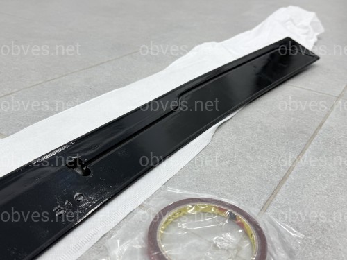 Козырек заднего стекла Toyota Camry 50 / 55 EU / USA 2011-2017 ABS пластик, цвет черный глянец