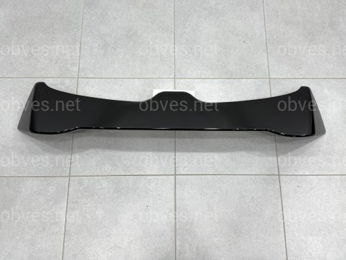 Спойлер козырек Subaru Forester 2013-2018 ABS пластик, цвет черный глянец