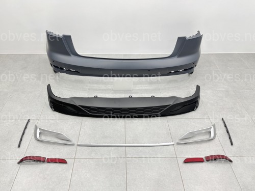 Бампер задний в сборе S-Line CHROME 2022+ для Audi A6 C8 2018+ Бампер задний в сборе S-Line CHROME 2022+ для Audi A6 C8 2018+