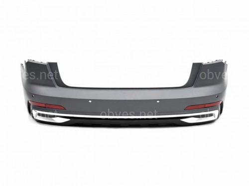 Бампер задний в сборе S-Line CHROME 2022+ для Audi A6 C8 2018+ Бампер задний в сборе S-Line CHROME 2022+ для Audi A6 C8 2018+