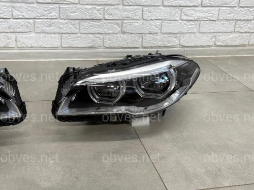 LED фары рестайлинг для BMW F10 F11 2013-2016 взамен ксенона LED фары рестайлинг для BMW F10 F11 2013-2016 взамен ксенона