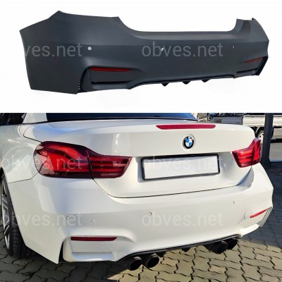 Задний бампер M4 стиль для BMW 4 series F32 F33 F36 2013-2020
