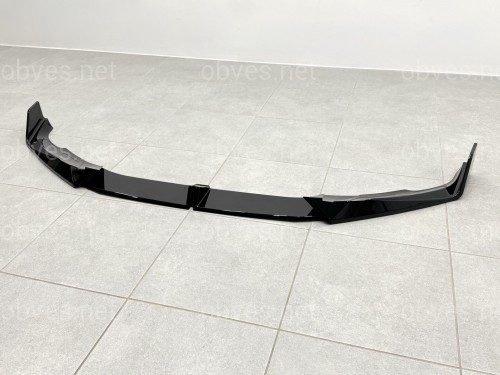 Юбка переднего бампера M-Performance LCI для BMW X3 G01 / X4 G02 2022-2024 ABS пластик, черный глянец