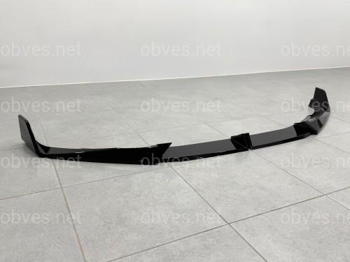 Юбка переднего бампера M-Performance LCI для BMW X3 G01 / X4 G02 2022-2024 ABS пластик, черный глянец