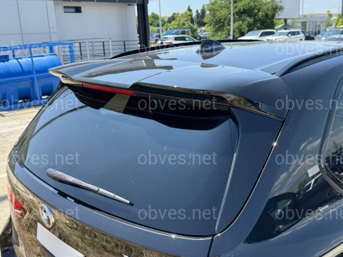 Спойлер козырек на крышку багажника BMW X5 F15 2013-2018, цвет черный глянец Спойлер козырек на крышку багажника BMW X5 F15 2013-2018, цвет черный глянец