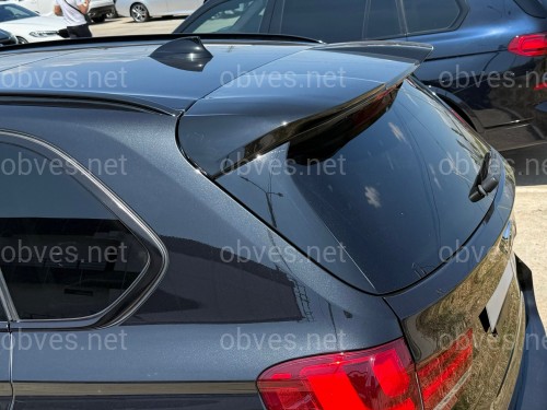 Спойлер козырек на крышку багажника BMW X5 F15 2013-2018, цвет черный глянец Спойлер козырек на крышку багажника BMW X5 F15 2013-2018, цвет черный глянец