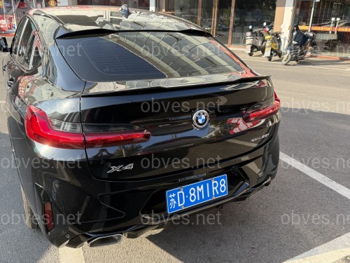 Спойлер лип багажника для BMW X4 G02 2018-2024 ABS пластик, черный глянец Спойлер лип багажника для BMW X4 G02 2018-2024 ABS пластик, черный глянец
