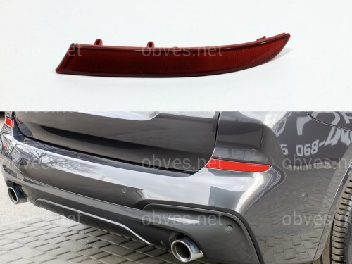 Правый катафот заднего бампера 7857004 М пакет BMW X3 G01 F97 2018-2021
