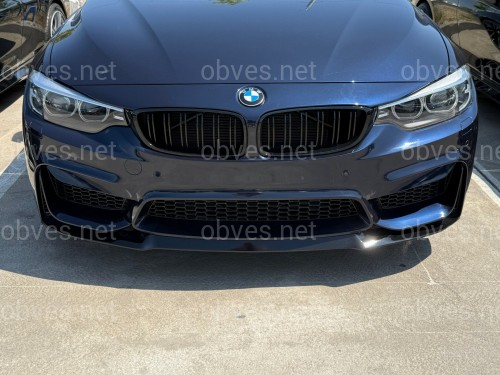 Юбка переднего бампера под M3 бампер для BMW 3 series F30 F31 2012-2018 ABS пластик, черный глянец Юбка переднего бампера под M3 бампер для BMW 3 series F30 F31 2012-2018 ABS пластик, черный глянец