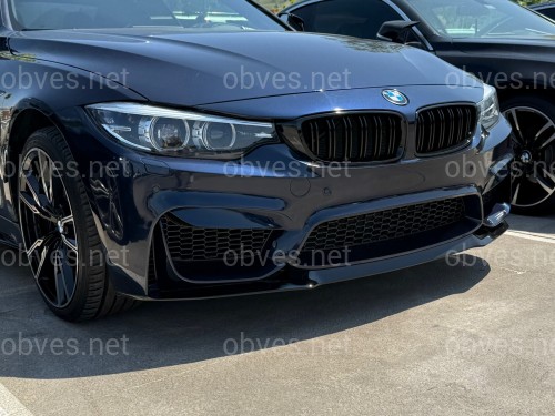 Юбка переднего бампера под M3 бампер для BMW 3 series F30 F31 2012-2018 ABS пластик, черный глянец Юбка переднего бампера под M3 бампер для BMW 3 series F30 F31 2012-2018 ABS пластик, черный глянец