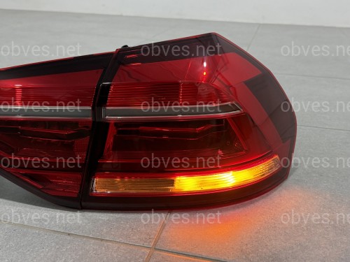 Задние LED фонари Volkswagen Passat B8 USA 2015-2019 (ЖЕЛТЫЙ ПОВОРОТНИК) Задние LED фонари Volkswagen Passat B8 USA 2015-2019 (ЖЕЛТЫЙ ПОВОРОТНИК)