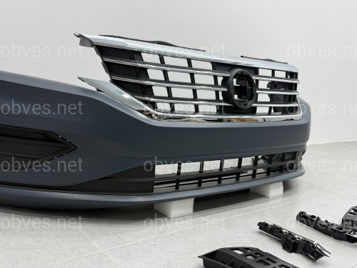 Бампер передний в сборе для Volkswagen Passat B9 USA 2019-2021 Бампер передний в сборе для Volkswagen Passat B9 USA 2019-2021