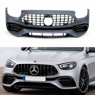 Передний бампер стиль E63 AMG для Mercedes-Benz E-class W213 2020-2023 Передний бампер стиль E63 AMG для Mercedes-Benz E-class W213 2020-2023