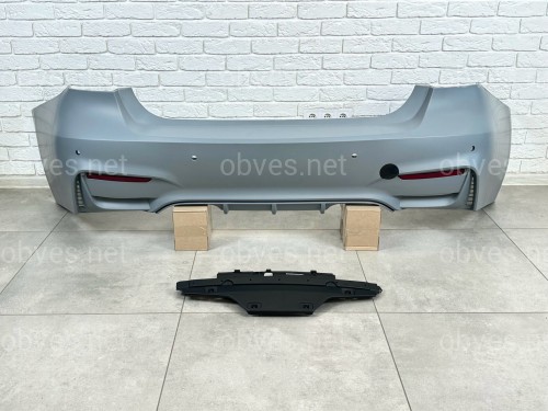 Задний бампер M3 стиль BMW 3 Series F30 2012-2018 Задний бампер M3 стиль BMW 3 Series F30 2012-2018