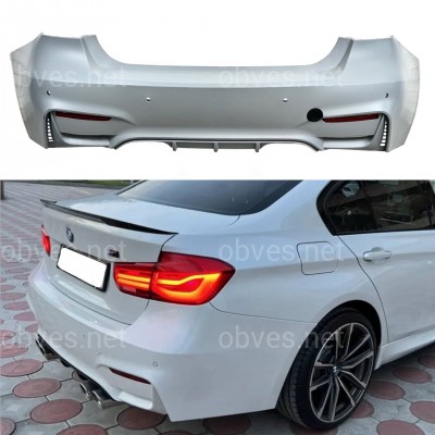 Задний бампер M3 стиль BMW 3 Series F30 2012-2018 Задний бампер M3 стиль BMW 3 Series F30 2012-2018
