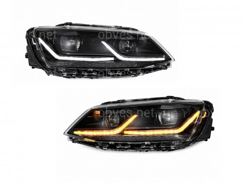 LED фары Volkswagen Jetta 6 2010-2018 LED фары Volkswagen Jetta 6 2010-2018