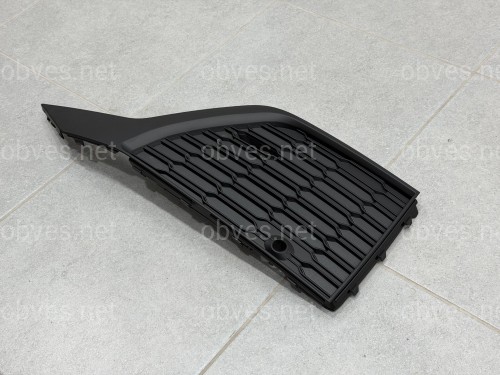 Решетка бампера левая 4M0890681B S-Line BLACK для Audi Q7 2020-2024