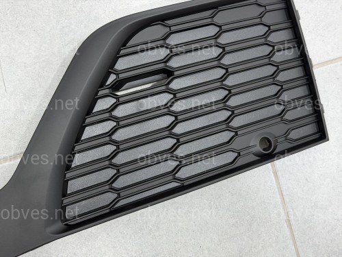 Решетка бампера левая 4M0890681B S-Line BLACK для Audi Q7 2020-2024