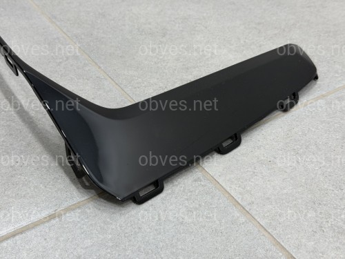 Накладка бампера левая 4M0807299B S-Line BLACK для Audi Q7 2020-2024