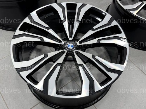 Диски разноширокие стиль 914M R22 9.5 10.5 для BMW 5x112 66.6, комплект 4шт. Диски разноширокие стиль 914M R22 9.5 10.5 для BMW 5x112 66.6, комплект 4шт.
