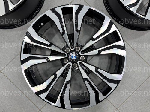 Диски разноширокие стиль 914M R22 9.5 10.5 для BMW 5x112 66.6, комплект 4шт. Диски разноширокие стиль 914M R22 9.5 10.5 для BMW 5x112 66.6, комплект 4шт.