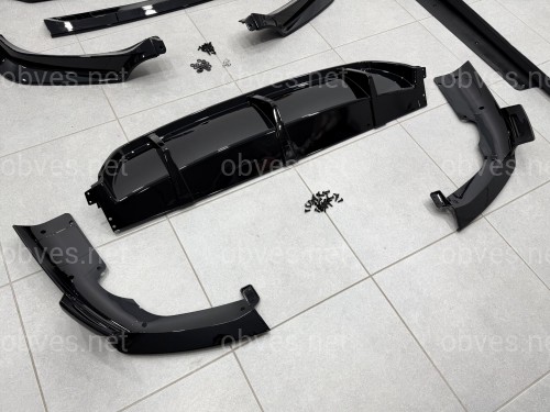 Комплект обвеса M paket Paradigm Black Knight для BMW X6 G06 2018-2022, цвет черный глянец