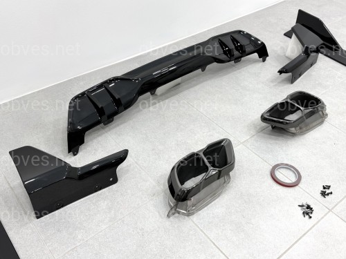 Комплект обвеса M paket LCI Paradigm для BMW X5 G05 2023+, цвет черный глянец Комплект обвеса M paket LCI Paradigm для BMW X5 G05 2023+, цвет черный глянец