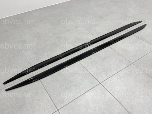 Лезвия под пороги M-Performance BMW 4 series G22 2020- 2шт. черный глянец Лезвия под пороги M-Performance BMW 4 series G22 2020- 2шт. черный глянец