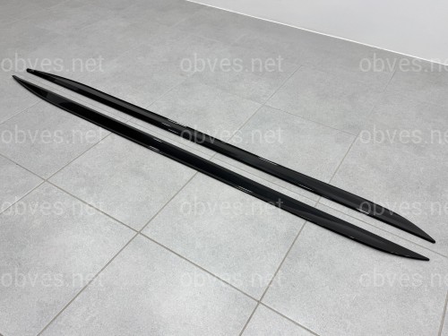 Лезвия под пороги M-Performance BMW 4 series G22 2020- 2шт. черный глянец Лезвия под пороги M-Performance BMW 4 series G22 2020- 2шт. черный глянец