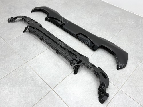 Диффузор накладка заднего бампера M-Performance 440i BMW 4 series G22 2020- Диффузор накладка заднего бампера M-Performance 440i BMW 4 series G22 2020-