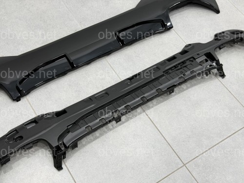 Диффузор накладка заднего бампера M-Performance 440i BMW 4 series G22 2020- Диффузор накладка заднего бампера M-Performance 440i BMW 4 series G22 2020-
