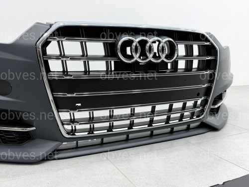 Бампер передний в сборе S-Line Audi A6 C7 2015-2017 Бампер передний в сборе S-Line Audi A6 C7 2015-2017