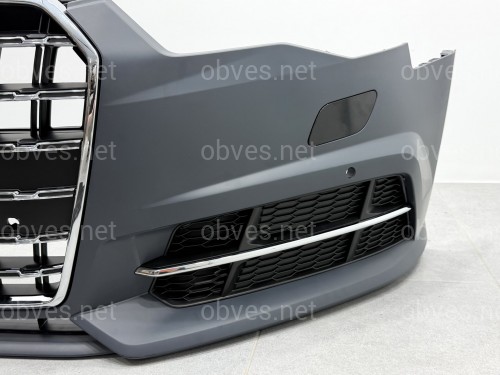 Бампер передний в сборе S-Line Audi A6 C7 2015-2017 Бампер передний в сборе S-Line Audi A6 C7 2015-2017