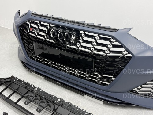 Бампер передний в стиле RS4 для Audi A4 2020-2023 Бампер передний в стиле RS4 для Audi A4 2020-2023