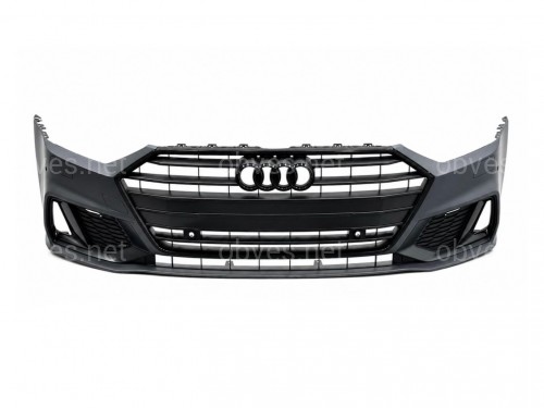 Бампер передний в сборе S-Line для Audi A7 C8 2020+