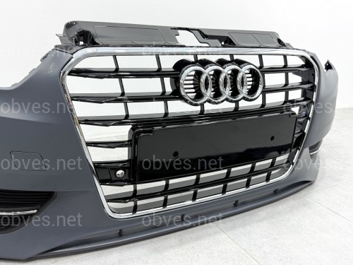 Бампер передний в сборе S-Line для Audi A3 ХЕТЧБЕК 2014-2017 Бампер передний в сборе S-Line для Audi A3 ХЕТЧБЕК 2014-2017
