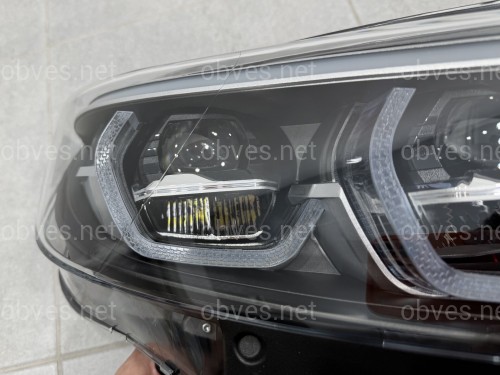 Фары FULL LED для BMW 4 series F32 F33 F36 F80 2016-2020 2шт. комплектные с блоками, КСЕНОН 6 PIN АПГРЕЙД В LED