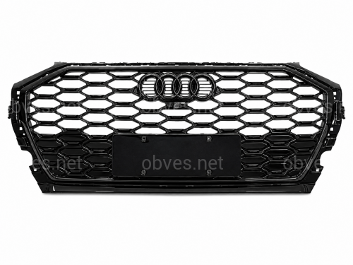 Решетка радиатора BLACK S-Line 80G853651 Y9B для Audi Q5 2020-2024 Решетка радиатора BLACK S-Line 80G853651 Y9B для Audi Q5 2020-2024