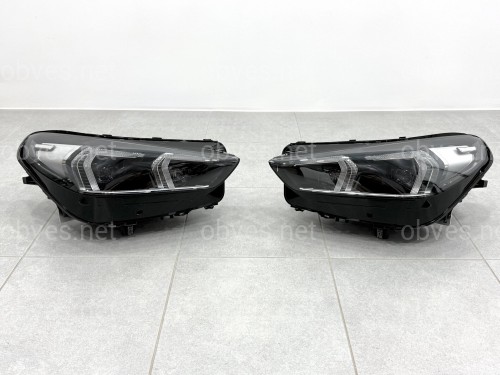 Фары BMW LED для BMW X1 iX1 U11 U12 2023+ 2шт., комплектные с блоками Фары BMW LED для BMW X1 iX1 U11 U12 2023+ 2шт., комплектные с блоками