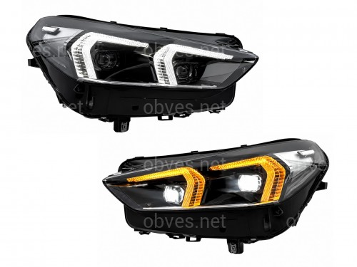 Фары BMW LED для BMW X1 iX1 U11 U12 2023+ 2шт., комплектные с блоками Фары BMW LED для BMW X1 iX1 U11 U12 2023+ 2шт., комплектные с блоками