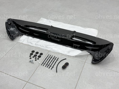Спойлер козырек ST-Line Ford Fiesta хетчбек 2011-2017 ABS пластик, цвет черный глянец Спойлер козырек ST-Line Ford Fiesta хетчбек 2011-2017 ABS пластик, цвет черный глянец