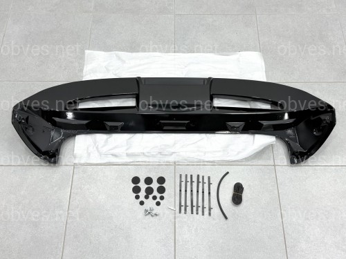 Спойлер козырек ST-Line Ford Fiesta хетчбек 2011-2017 ABS пластик, цвет черный глянец Спойлер козырек ST-Line Ford Fiesta хетчбек 2011-2017 ABS пластик, цвет черный глянец