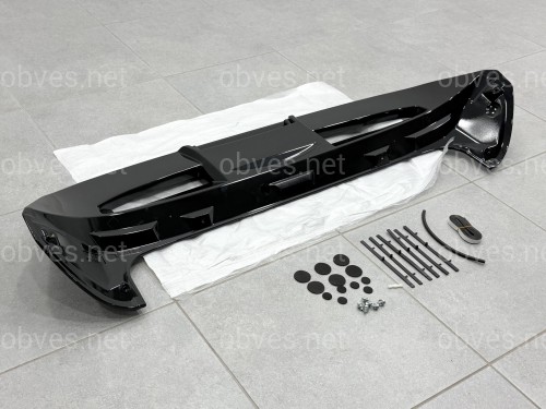 Спойлер козырек ST-Line Ford Fiesta хетчбек 2011-2017 ABS пластик, цвет черный глянец Спойлер козырек ST-Line Ford Fiesta хетчбек 2011-2017 ABS пластик, цвет черный глянец