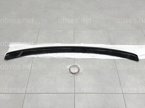 Спойлер лип багажника Mercedes-Benz E class W211 2003-2009 ABS пластик, цвет черный глянец