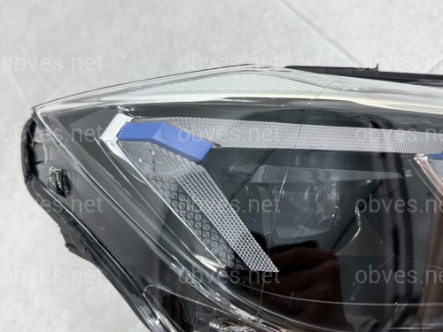 Фары FULL LED 2 линзы BMW 3 series F30 F31 2012-2018 2шт, ГАЛОГЕН В ЛЕД