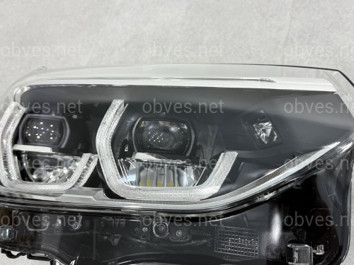 Фары Adaptive LED до рестайлинга комплектные с блоками для BMW X3 G01 F97 / X4 G02 F98 2018-2021 2шт.