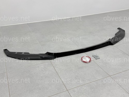 Юбка переднего бампера M4 CS для BMW 4 series F32 F33 F36 ABS пластик, черный глянец Юбка переднего бампера M4 CS для BMW 4 series F32 F33 F36 ABS пластик, черный глянец