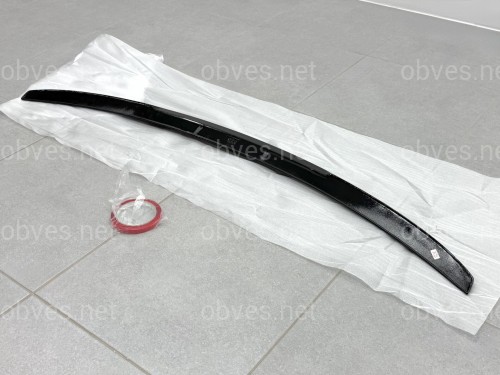 Спойлер лип M4 для BMW 4 series G22 2020- ABS пластик, черный глянец