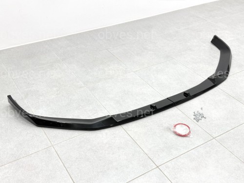 Накладка переднего бампера M-Paket BMW 5 series G30 G31 LCI 2020-2023, черный глянец Накладка переднего бампера M-Paket BMW 5 series G30 G31 LCI 2020-2023, черный глянец